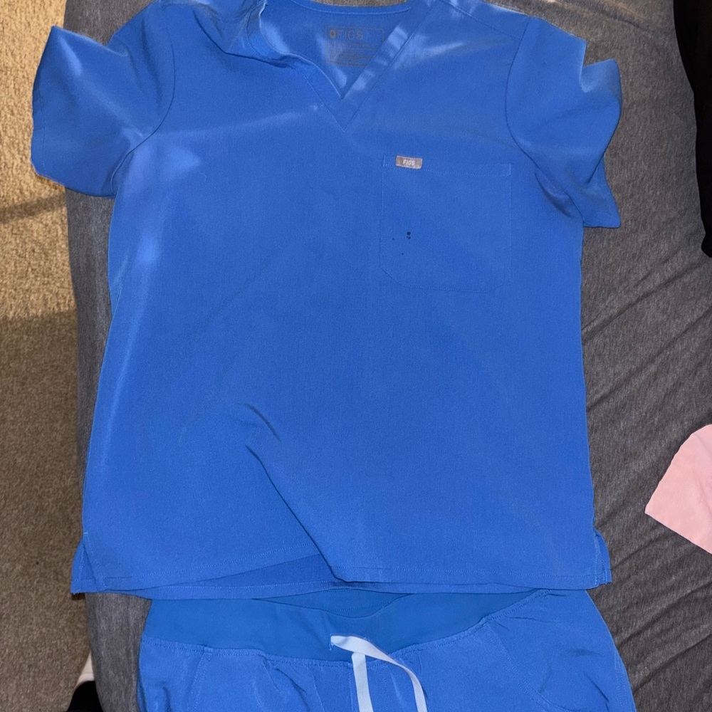 Catarina Figs Blue Women's Top